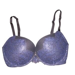 Pink Victoria Secret Very Sexy Lace Push Up Bra